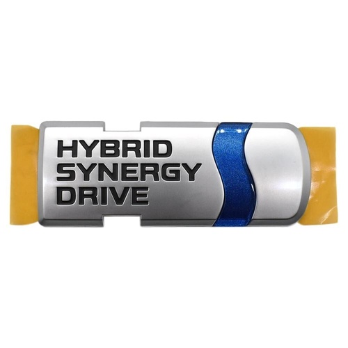 Toyota Tailgate Hybrid Synergy Drive Badge for Prius & Prius V