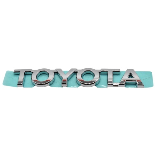 Toyota Tailgate Toyota Name Badge for Prius C