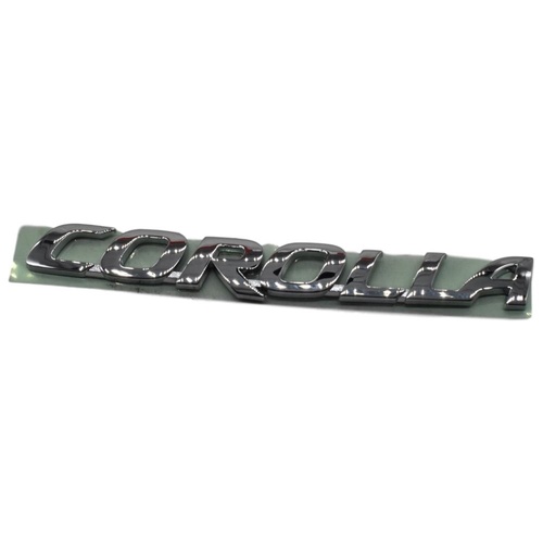 Toyota Boot Lid Corolla Name Badge for Corolla Sedan 10/2013 - 11/2019