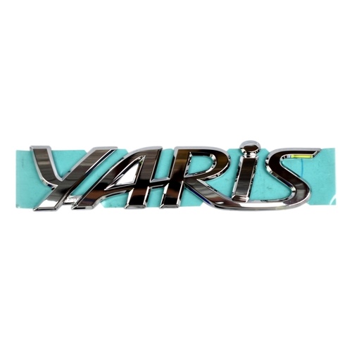 Toyota Tailgate Yaris Name Badge for Yaris Hatch 2017 - 2020