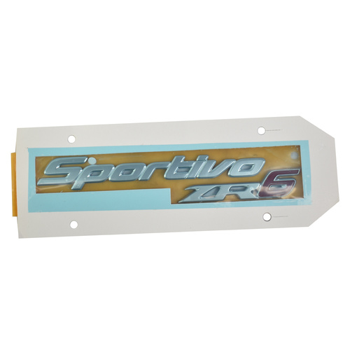 Toyota Boot Badge Sportivo ZR6 For Aurion 10/2006 – 08/2011