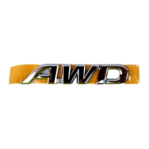Toyota Tailgate AWD Name Badge for Kluger 2007 - 2013