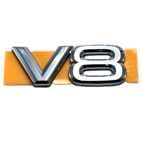 Toyota Tailgate V8 Badge for Landcruiser 100 2UZFE & Landcruiser 76 Troopy