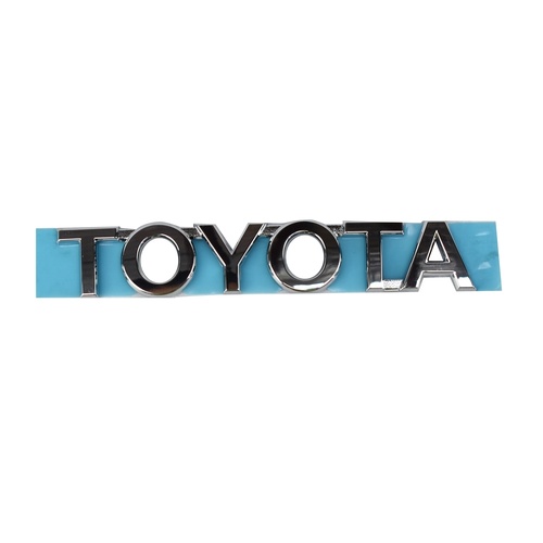 Toyota Tailgate Toyota Name Badge for Yaris Hatch 08/2011 - 07/2015