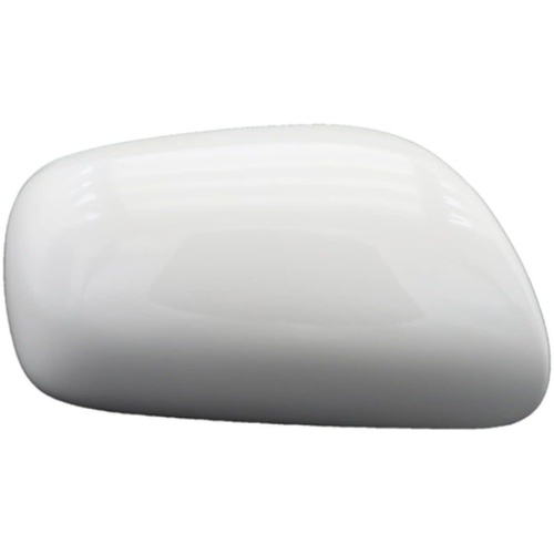 Toyota Right Hand Mirror Cover Painted White for Corolla Hatch & Sedan