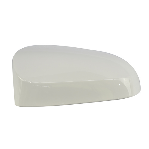 Toyota Left Hand Mirror Cover Painted White for Yaris Hatch 08/2011 - 2020