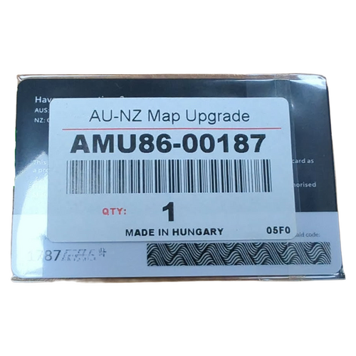 Toyota Sat Nav Maps Update Scratch Card for 3 Map Updates