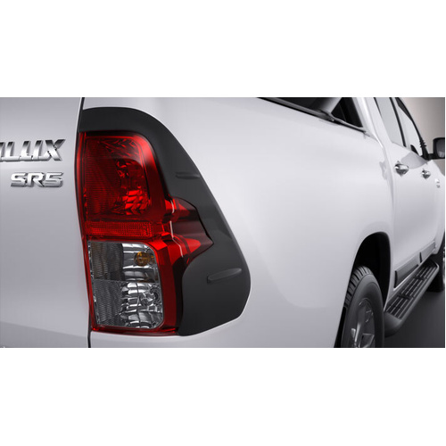 Toyota Hilux Rear Tail Light Covers for SR Workmate Extra/Double Cab