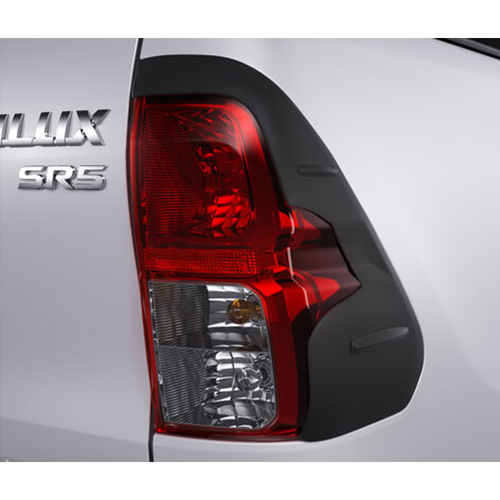 Toyota Hilux Rear Tail Light Covers for SR Workmate Extra/Double Cab 07/2015-08/2025