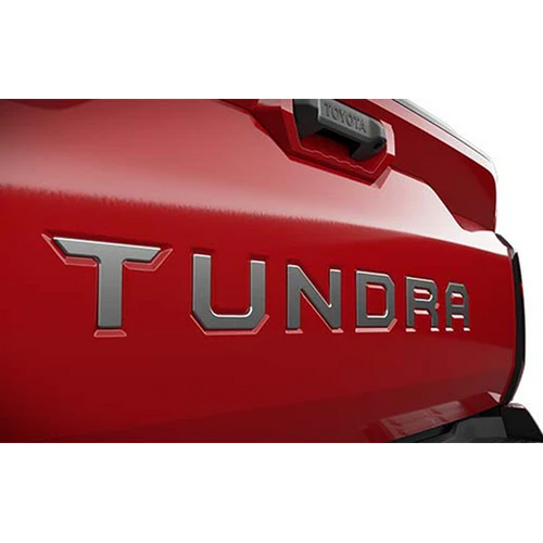 Toyota Tailgate Chrome Insert Badge For Tundra