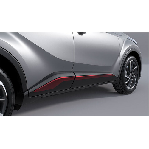 Toyota Side Garnish Painted 058 White for CHR