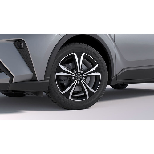 Toyota 17" Alloy Wheel Black Machined for CHR
