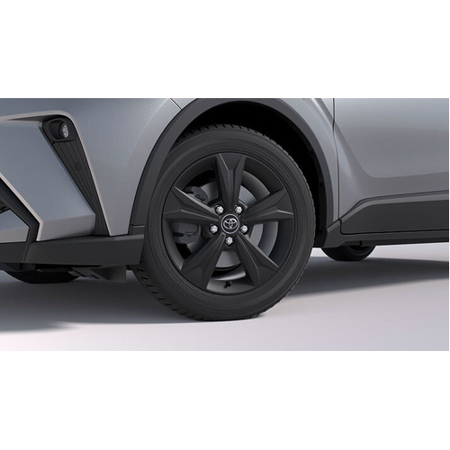 Toyota 17" Alloy Wheel Matte Black for CHR 