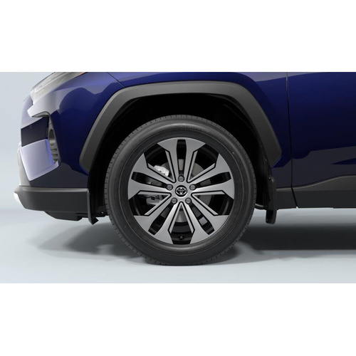 Toyota Alloy Wheel 18" x 7" Machined Glossy Black for RAV4 01/2019-Onwards