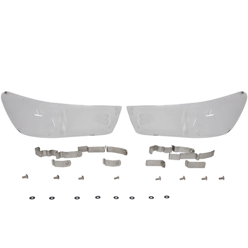 Toyota Headlight Covers Halogen for Hilux SR & Workmate 06/2015-Onwards