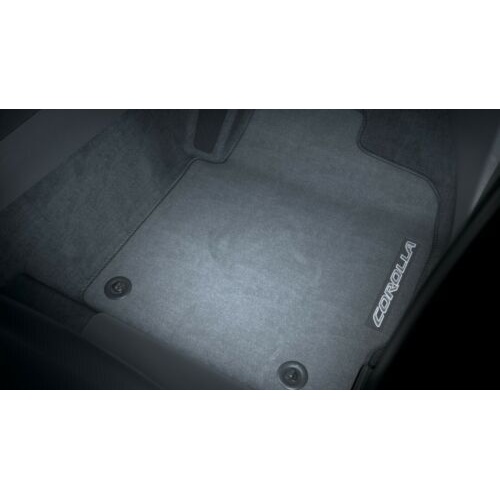 Toyota Corolla Hatch Carpet Floor Mats Front & Rear Set 06/2018-06/2021