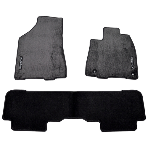 Toyota Kluger Carpet Floor Mats Front & Rear Set 12/2013 - 02/2021
