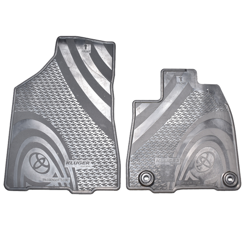 Toyota Kluger Front Rubber Floor Mats Set 12/2013 - 02/2021