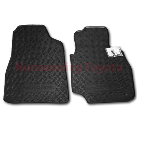 Toyota Landcruiser 100 Front Rubber Floor Mats Set 1998-2007