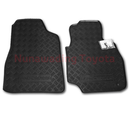 Toyota Landcruiser 100 Front Rubber Floor Mats Set 1998-2007