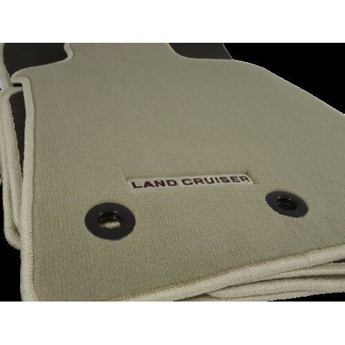 Toyota Land Cruiser 300 Beige Carpet Mats Set 2021 - Current Models