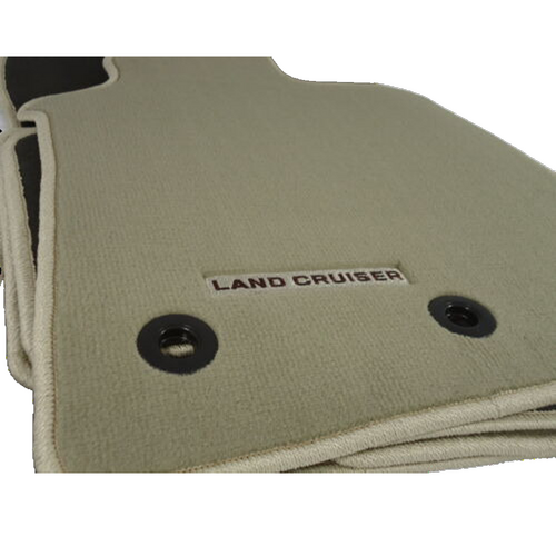 Toyota Land Cruiser 300 Beige Carpet Mats Set 2021 - Current Models