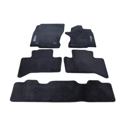 Toyota Carpet Floor Mats Set Landcruiser Prado 7 Seat 05/2024 - Onwards
