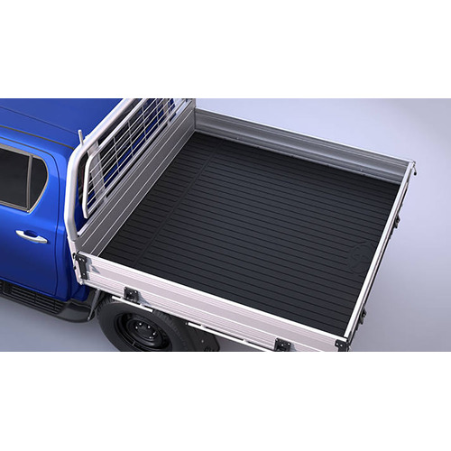 Toyota Hilux / 70 Series Extra Cab Rubber Tray Mat 2100mm 