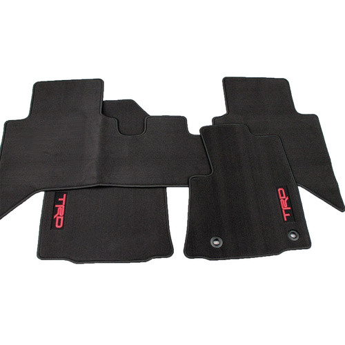 Toyota Hilux TRD Manual Carpet Floor Mats Front & Rear 08/2017 - 05/2020