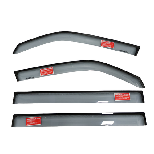 Toyota Land Cruiser 300 Light Tinted Slimline Weathershield Set 4 2021 -