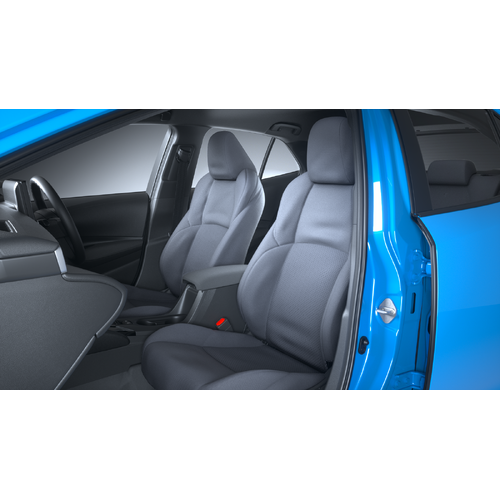 Toyota Corolla Hatch Front Fabric Seat Covers 05/2018 - Current 