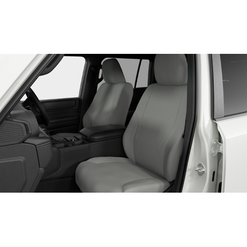 Toyota Front Full Fabric Seat Covers for LandCruiser Prado GX 2024 - Onwards
