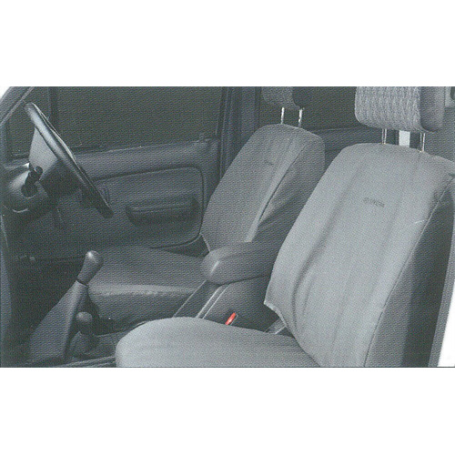 Toyota Front Canvas Seat Covers Landcruiser 70 Series 8/2001-7/2012