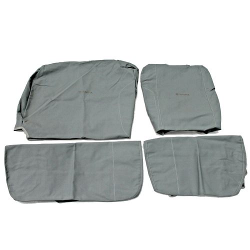 Toyota Landcruiser 70 Canvas Front 3/4 Bench & Bucket Seat Covers