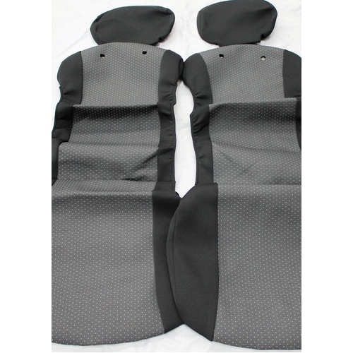 Toyota Land Cruiser 200 Front Fabric Seat Covers Vest Type