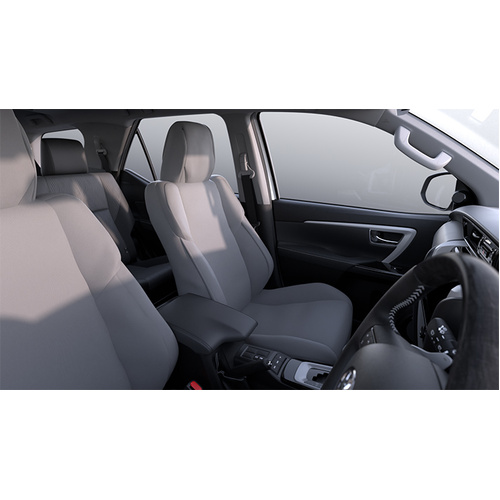 Toyota Fortuner Rear Canvas Seat Covers 08/2015 - Current