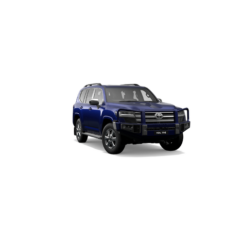 Toyota Land Cruiser 300 Series Dark Blue Steel Bullbar 2021 - Onwards