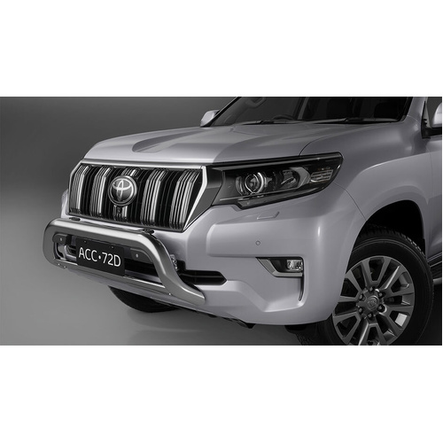 Toyota Landcruiser Prado Polished Alloy Nudge Bar 8/2020 - Current