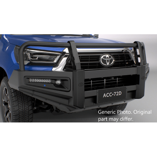 Toyota Hilux Premium Steel Bullbar For Fog Lamp 08/2016 04/2018