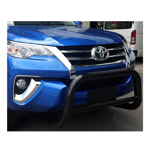 Toyota Fortuner Black Nudge Bar 08/2017 - 07/2019