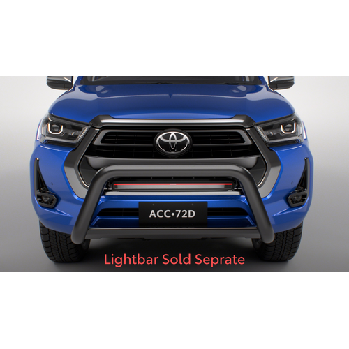 Toyota Hilux Black Nudge Bar 08/2017- 05/2020