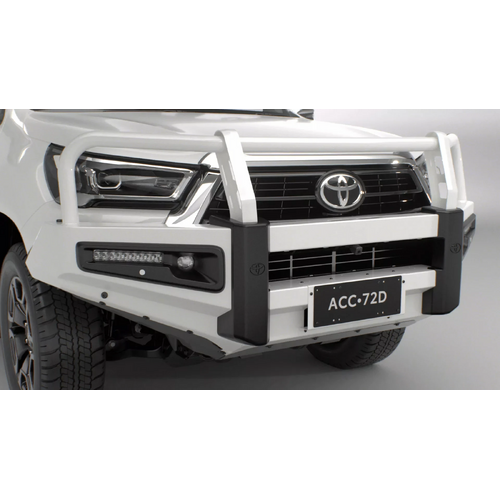 Toyota Hilux Frosted White Steel Bullbar Premium SR5 08/2022 >