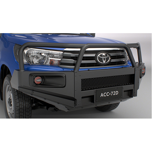 Toyota Hilux Commercial Steel Bullbar Extra/Dual Cab 06/2020 Current