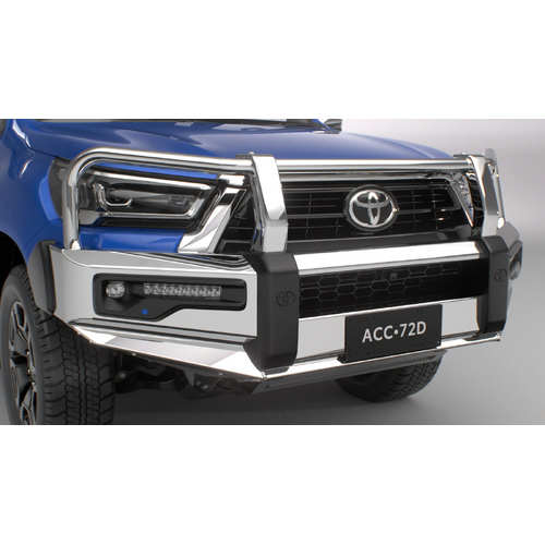 Toyota Hilux Alloy Bull Bar Extra / Dual Cab 06/2020 - 01/2024