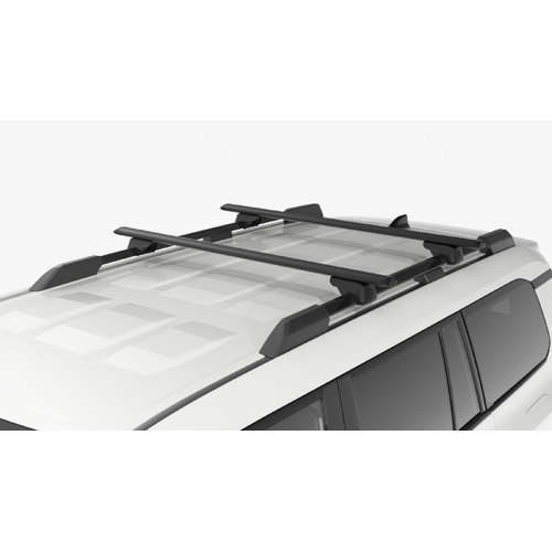 Toyota Aero Roof Racks Rail Type 2 Bar Set for LandCruiser Prado 2024 - Onwards
