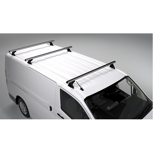 Toyota Roof Rack 3 Bar System Standard Kit For Hiace Lwb Van Crew 