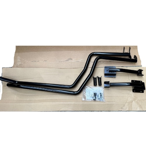 Toyota Landcruiser 70 Series Side Rails Front Pair Jan 2007 - Jul 2016