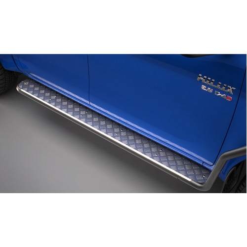 Toyota Hilux Heavy Duty Side Steps For Single Cabs From 2015