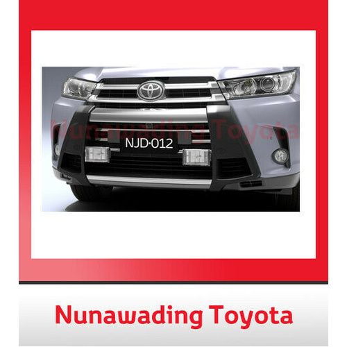 Toyota Prado Kluger Rect Driving Light Black 12/2013 10/2016