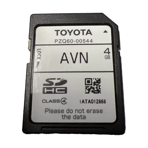 Toyota SD Card for Audio Head Unit with Sat Nav Map Update